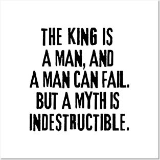 A myth is indestructible. Posters and Art